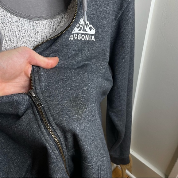 Patagonia The Fitz Roy Full-Zip Organic Cotton Sweater Men’s XL - Picture 9 of 9